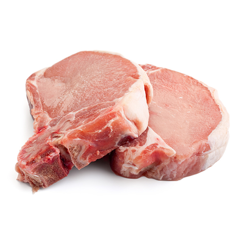 Canadian Fresh Bone-In Centre Cut Loin Pork Chops - Avg. 2 Pieces Per Pack, 550 Gram