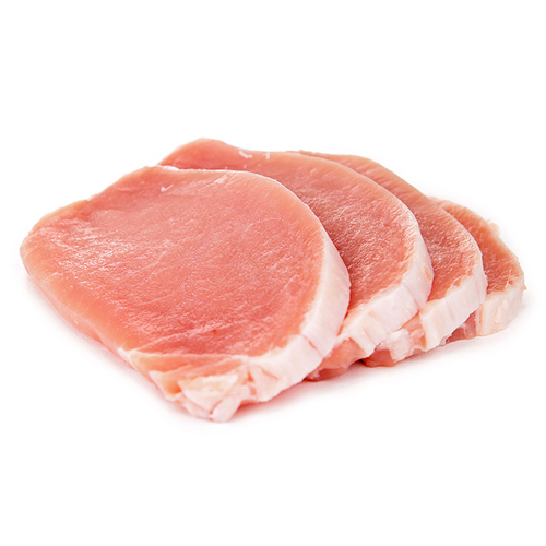 Canadian Fresh Boneless Fast-Fry Centre Cut Pork Loin - Avg. 4 Pieces Per Pack, 350 Gram