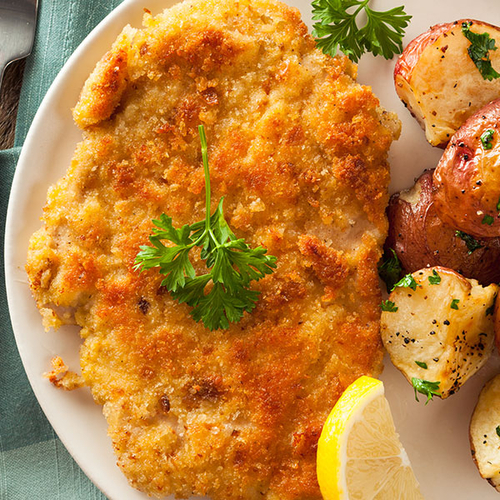 Fresh Pork Loin Schnitzel Cutlet, 200 Gram