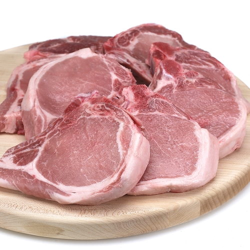 Family Pack Pork Loin Rib Chops, 850 Gram