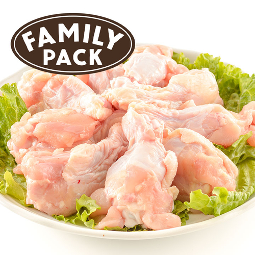 Family Pack Fresh Local Chicken Wing Drumettes - Avg. 22 Pieces Per Pack, 1.3 Kilogram