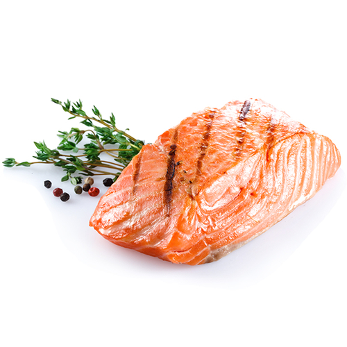 Fresh Wild Pacific Coho Salmon Fillets, 225 Gram