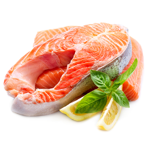 Fresh Wild BC Sockeye Salmon Steaks