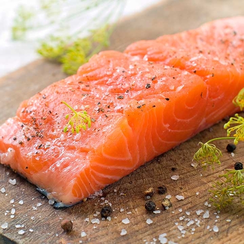 Sockeye Salmon Steak - Previously Frozen, 225 Gram