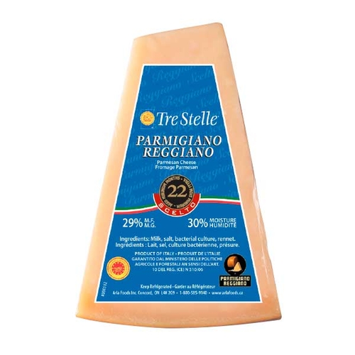 Tre Stelle - Parmigiano Reggiano Parmesan Cheese 29% m.f., 225 Gram