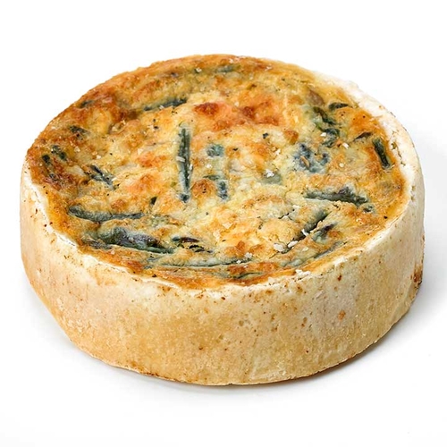 Quiche - Asparagus & Asiago Cheese 4.25" 200g, 1 Each