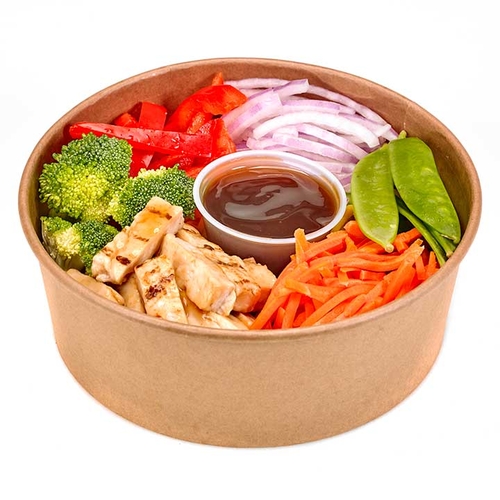 Fresh St. Prepared Noodle Bowl Meal Chicken Teriyaki 450g, 1 Each