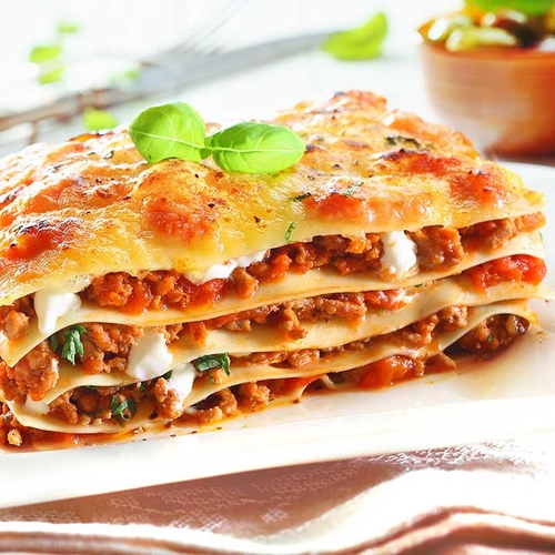 Beef Lasagna - Cold, 400 Gram