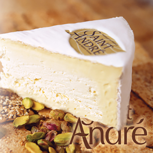 Saint Andre Mini Triple Creme Cow's Milk Cheese, 150 Gram