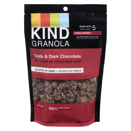 KIND - Granola - Oats & Dark Chocolate 312g, 1 Each