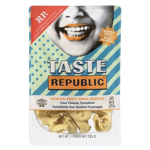 Taste Republic - Gluten Free Pasta - Four Cheese Tortelloni 255g, 1 Each