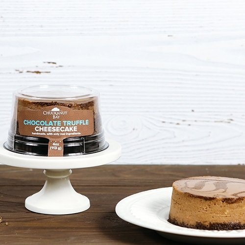 Chuckanut Bay - Mini Cheesecake - Chocolate Truffle 99g, 1 Each