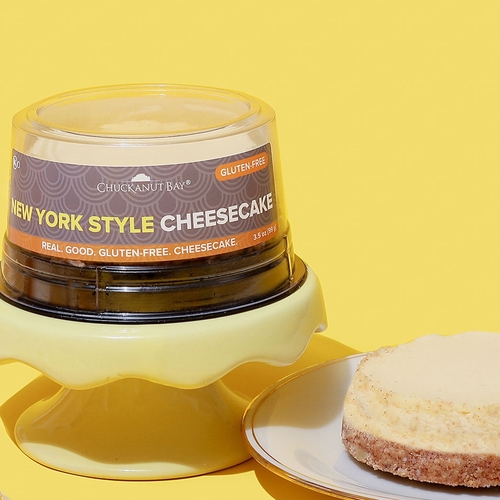 Chuckanut Bay - Mini Cheesecake - New York Style - Gluten-Free 99g, 1 Each