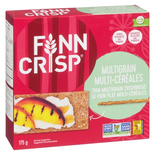 Finn Crisp - Sourdough Rye Thins - Multigrain 175g, 1 Each