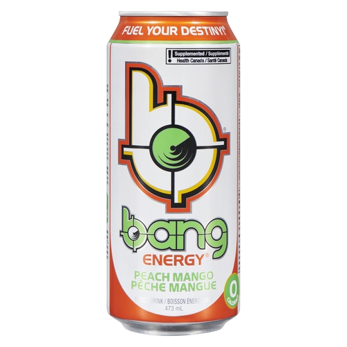 Bang Energy - Peach Mango 473ml, 1 Each