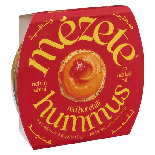 Mezete Hummus - Red Hot Chili 215g, 1 Each