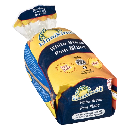 Kinnikinnick - White Bread - Gluten-Free 454g, 1 Each