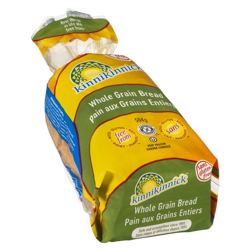 Kinnikinnick - Whole Grain Bread - Gluten-Free 504g