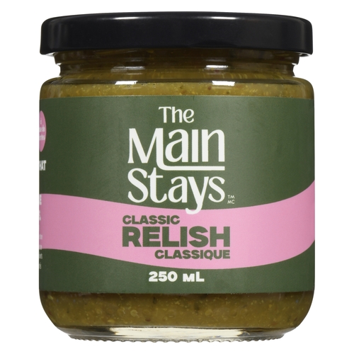 The Main Stays - Classic Relish 250ml, 1 Each