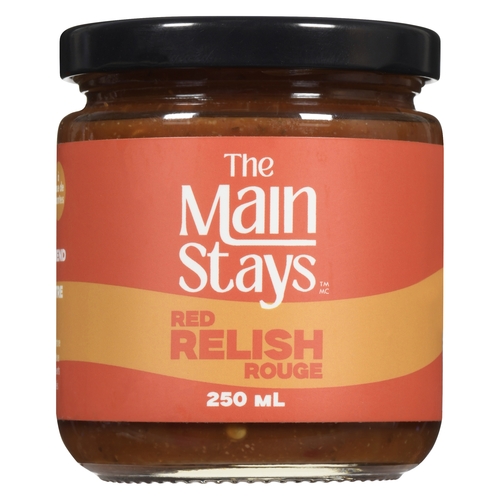 The Main Stays - Red Relish 250ml, 1 Each