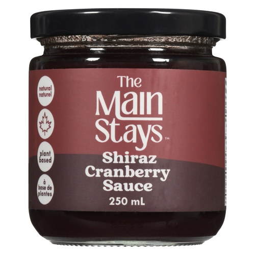 The Main Stays - Shiraz Cranberry Sauce 250ml