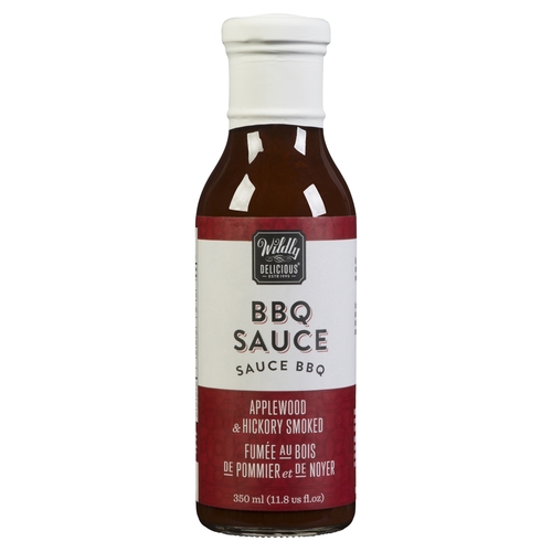 Wildly Delicious - Applewood & Hickory Smoked BBQ Sauce 350ml