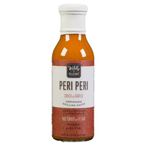 Wildly Delicious - Peri Peri Chilli & Garlic Portuguese Grilling Sauce 350ml, 1 Each