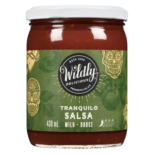 Wildly Delicious Tranquilo Salsa - Mild 430ml, 1 Each