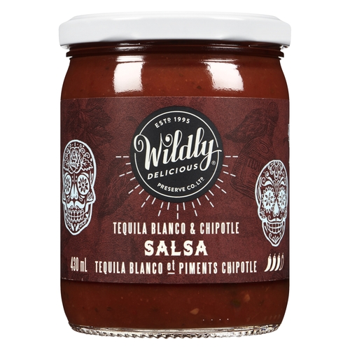 Wildly Delicious Tequila Blanco & Chipotle Salsa 430ml, 1 Each
