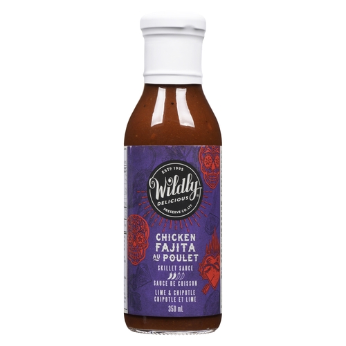 Wildly Delicious Skillet Sauce - Chicken Fajita Lime & Chipotle 350ml, 1 Each