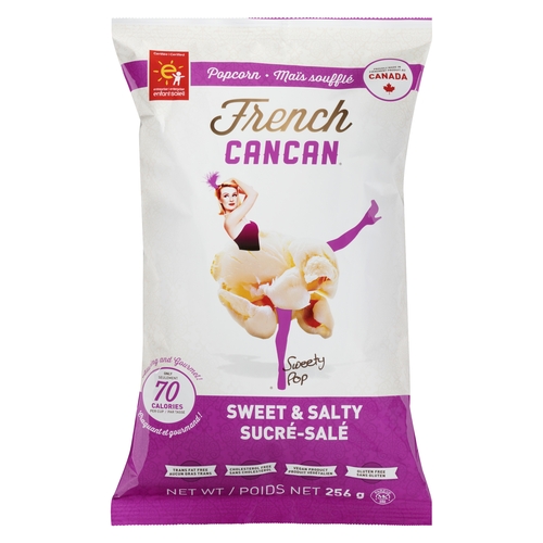 French Cancan Popcorn - Sweety Pop Sweet & Salty 256g, 1 Each