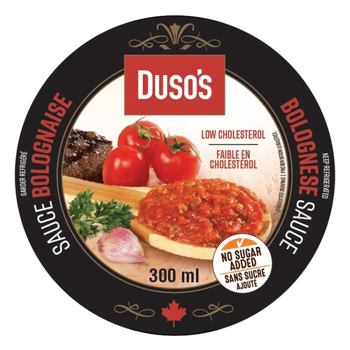 Duso's - Fresh Pasta Sauce - Bolognese 300ml, 1 Each