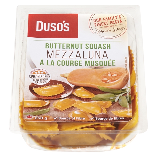 Duso's - Fresh Pasta - Classic Selections - Butternut Squash Mezzaluna 250g, 1 Each