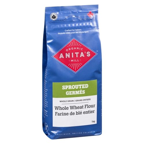 Anita's Organic Mill - Sprouted Whole Wheat Flour 1kg, 1 Each