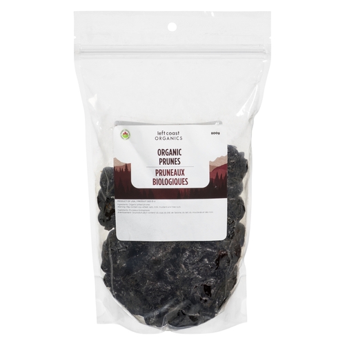 Left Coast Organics - Organic Prunes - Pitted 800g, 1 Each