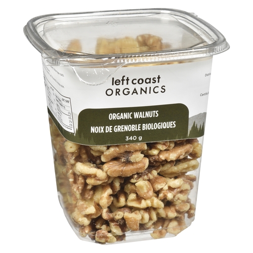 Left Coast Organics - Organic Walnuts 340g, 1 Each