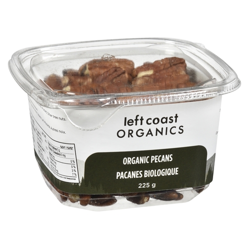 Left Coast Organics - Organic Pecans 225g, 1 Each