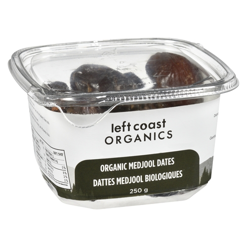 Left Coast Organics - Organic Medjool Dates 250g, 1 Each