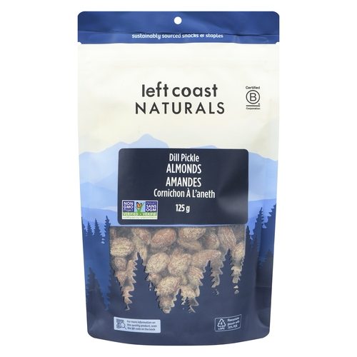 Left Coast Naturals - Dill Pickle Almonds 125g