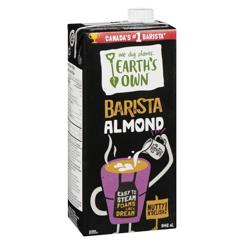 Earth's Own - Almond Beverage - Barista Almond 946ml