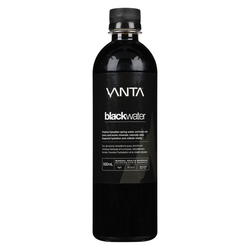 Vanta BlackWater Mineral Health Beverage 500ml, 1 Each