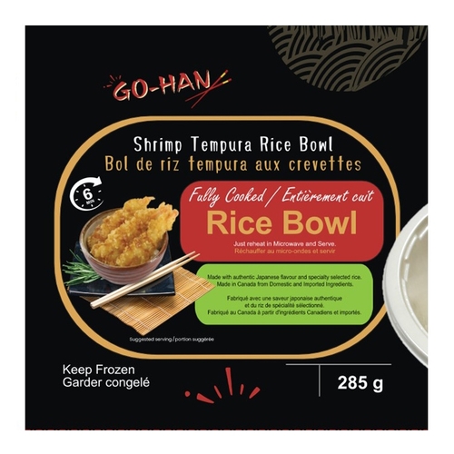 Azuma GO-HAN Rice Bowl – Shrimp Tempura 285g, 1 Each