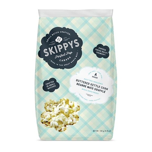 Skippys - Kettle Corn - Buttered 135g