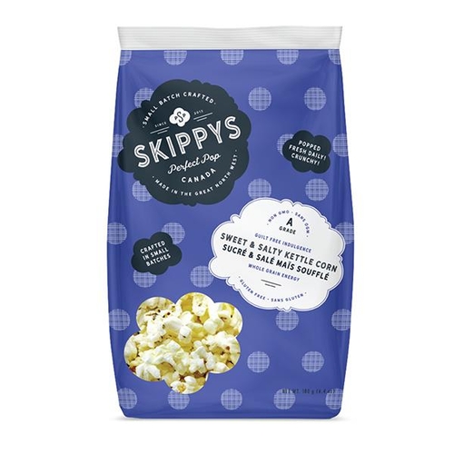 Skippys - Kettle Corn - Sweet & Salty 180g, 1 Each