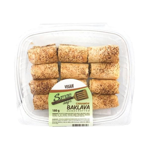 Samaya Delights Vegan Cinnamon Baklava 180g, 1 Each