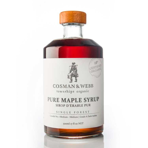 Cosman & Webb - Townships Organic Pure Maple Syrup 500ml, 1 Each