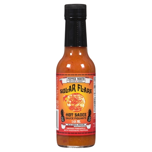 Pepper North Artisan Foods - Hot Sauce - Solar Flare - Medium Heat 4/10 148ml