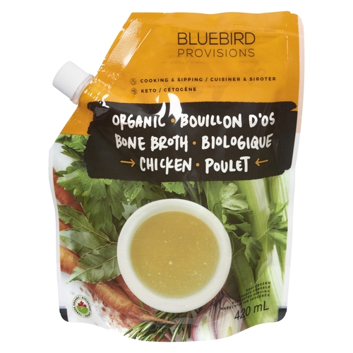 Bluebird Provisions - Organic Bone Broth - Chicken 420ml, 1 Each