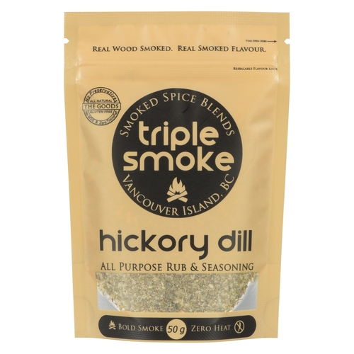 Triple Smoke - All Purpose Rub & Seasoning - Hickory Dill 50g