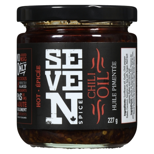 Seven Spice Chili Oil - Hot 227g, 1 Each